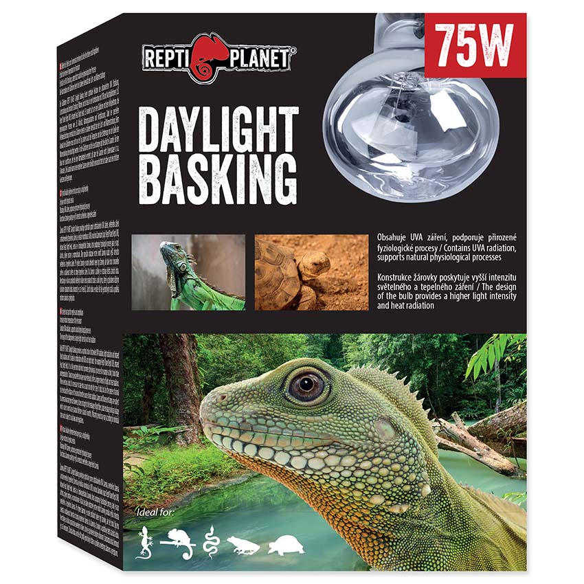 ŻARÓWKA GRZEWCZA – DZIENNA – 75W SPOT – DAYLIGHT BASKING – REPTI PLANET